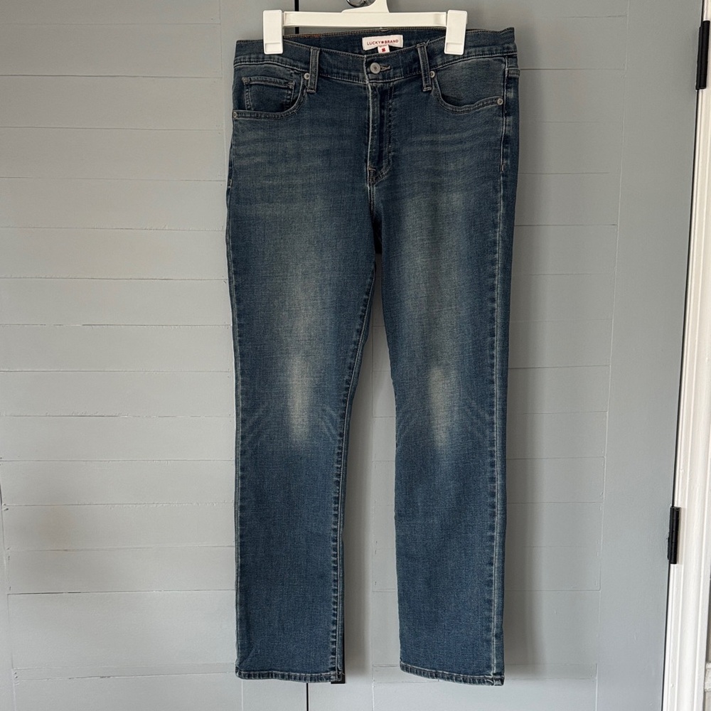 Lucky Brand Women's Sweet Mid Rise Straight Leg Jeans